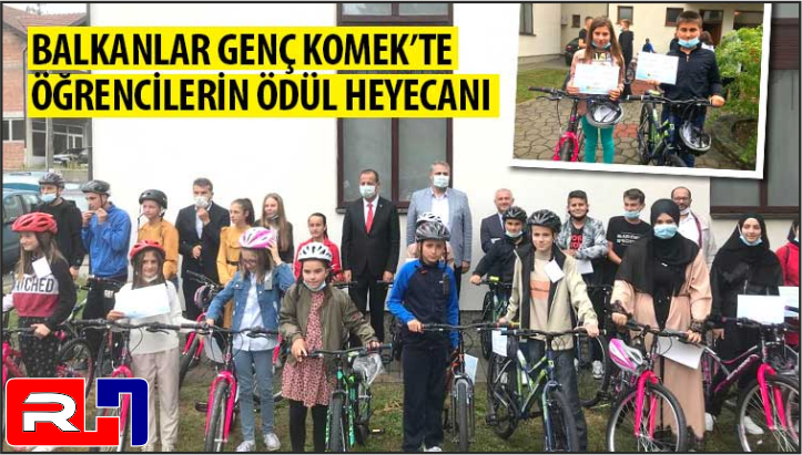 Balkanlar Genç KOMEK’te Öğrencilerin Ödül Heyecanı