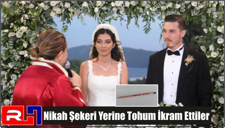 Nikah Şekeri Yerine Tohum İkram Ettiler