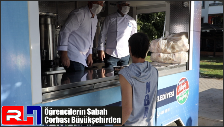 Öğrencilerin Sabah Çorbası Büyükşehirden