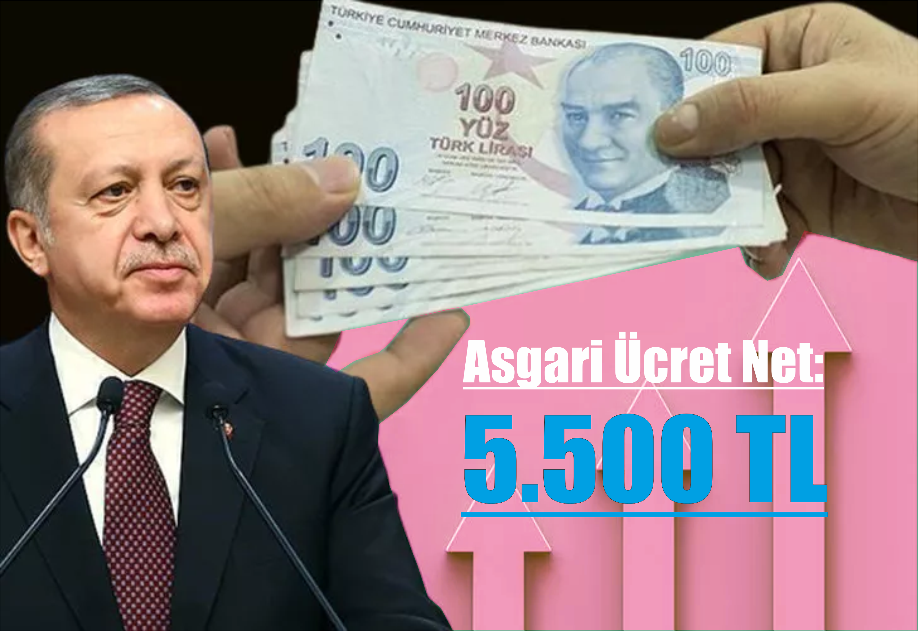Yeni Asgari Ücret Belli Oldu 5.500 TL