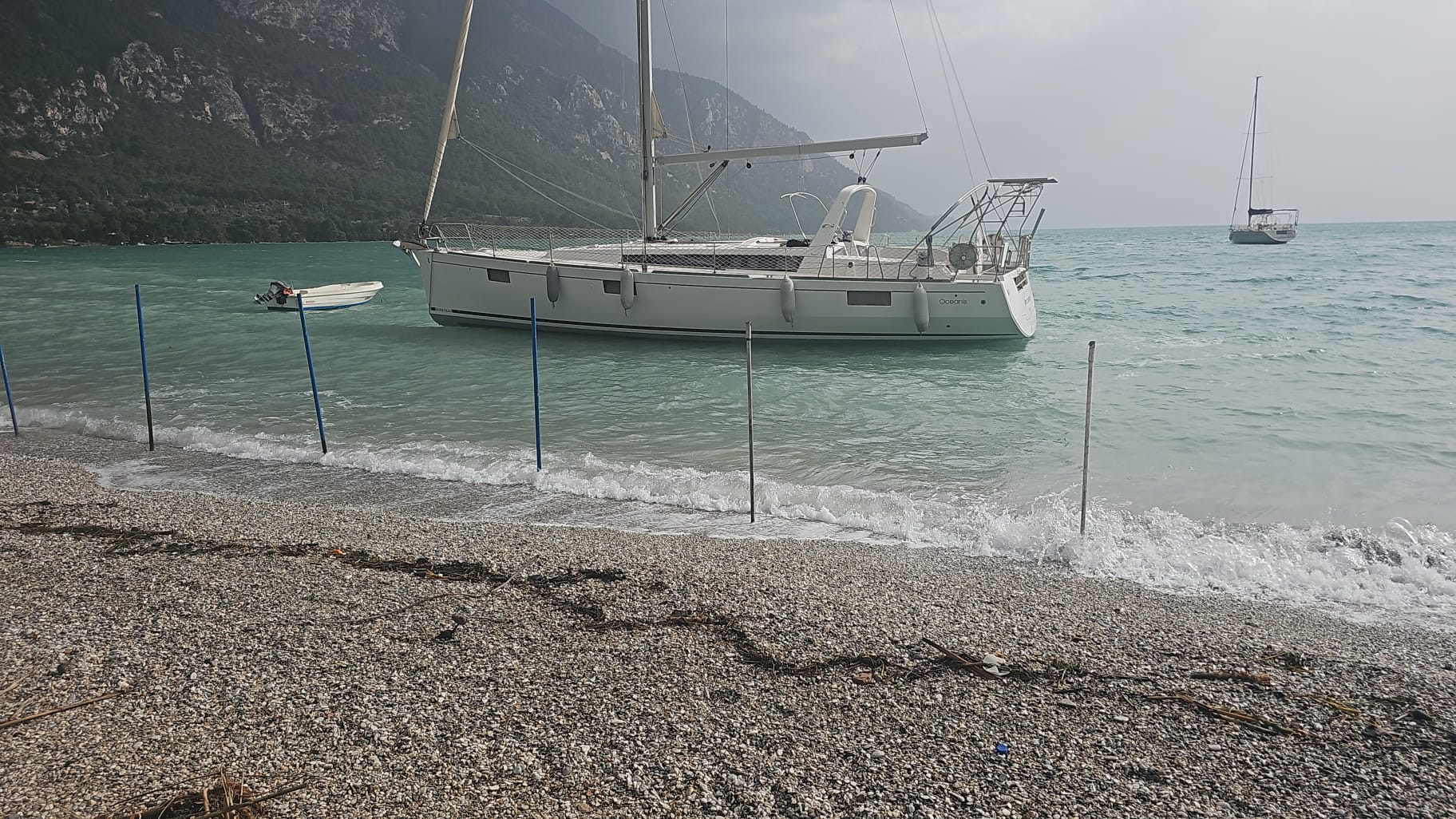 Akbük’te Fırtına Kabusu